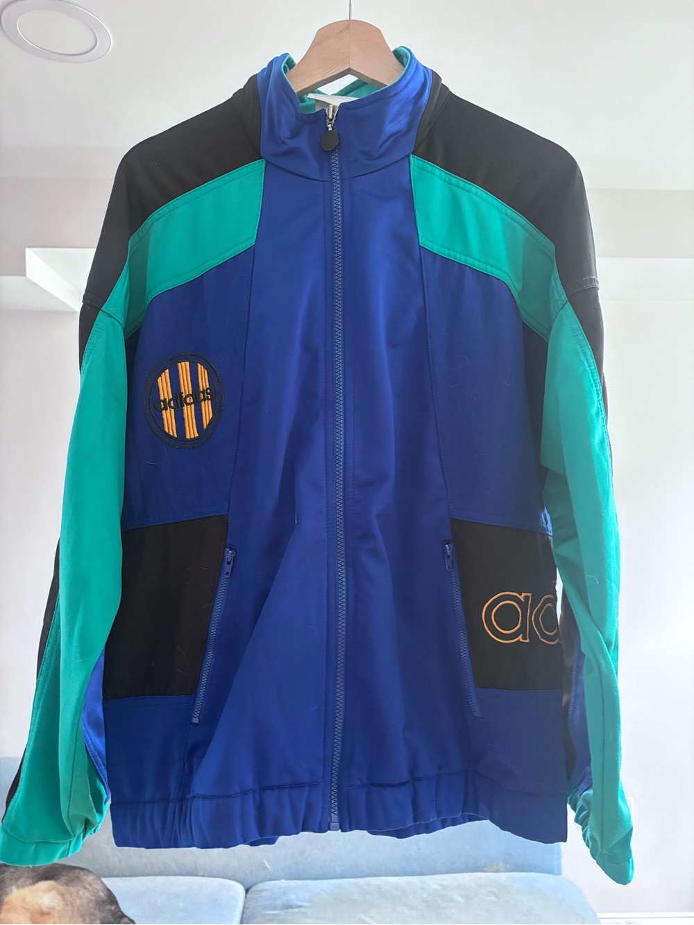 Vintage Adidas Colorblock Track Jacket